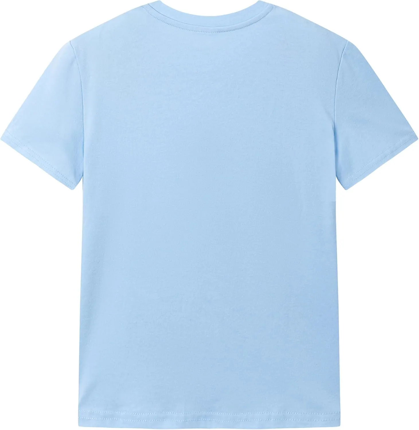 Ainuno Easter Shirts for Boys Girls Summer Short Sleeve Shirts 7-14Y Rabbit Print