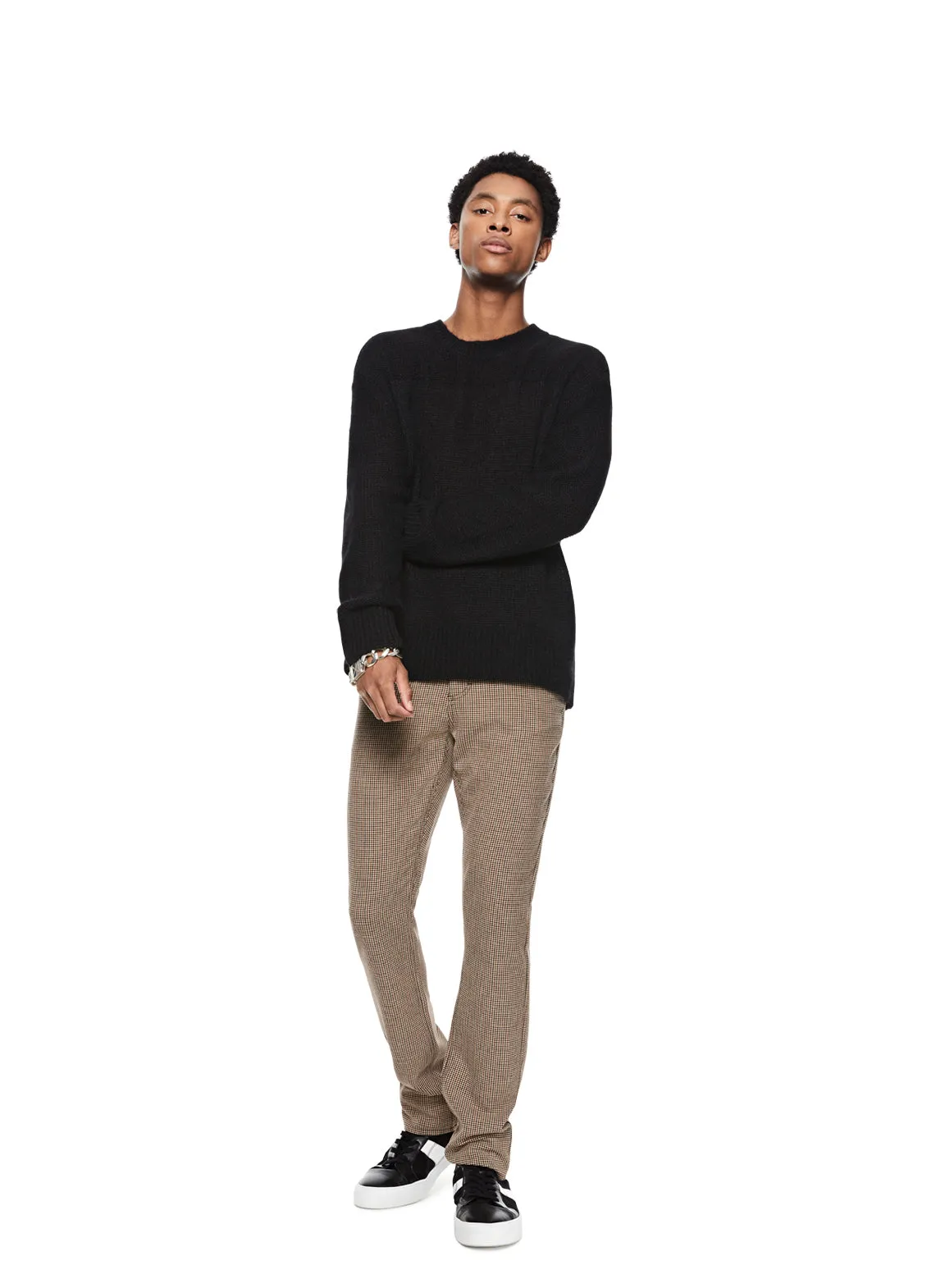 Alpaca Blend Sweater (Black)