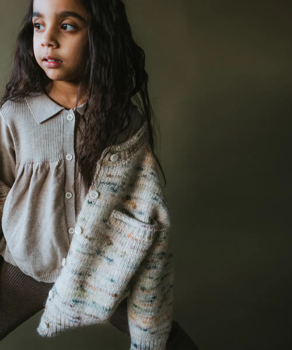 Blewog Cardigan - Jewel Speckle
