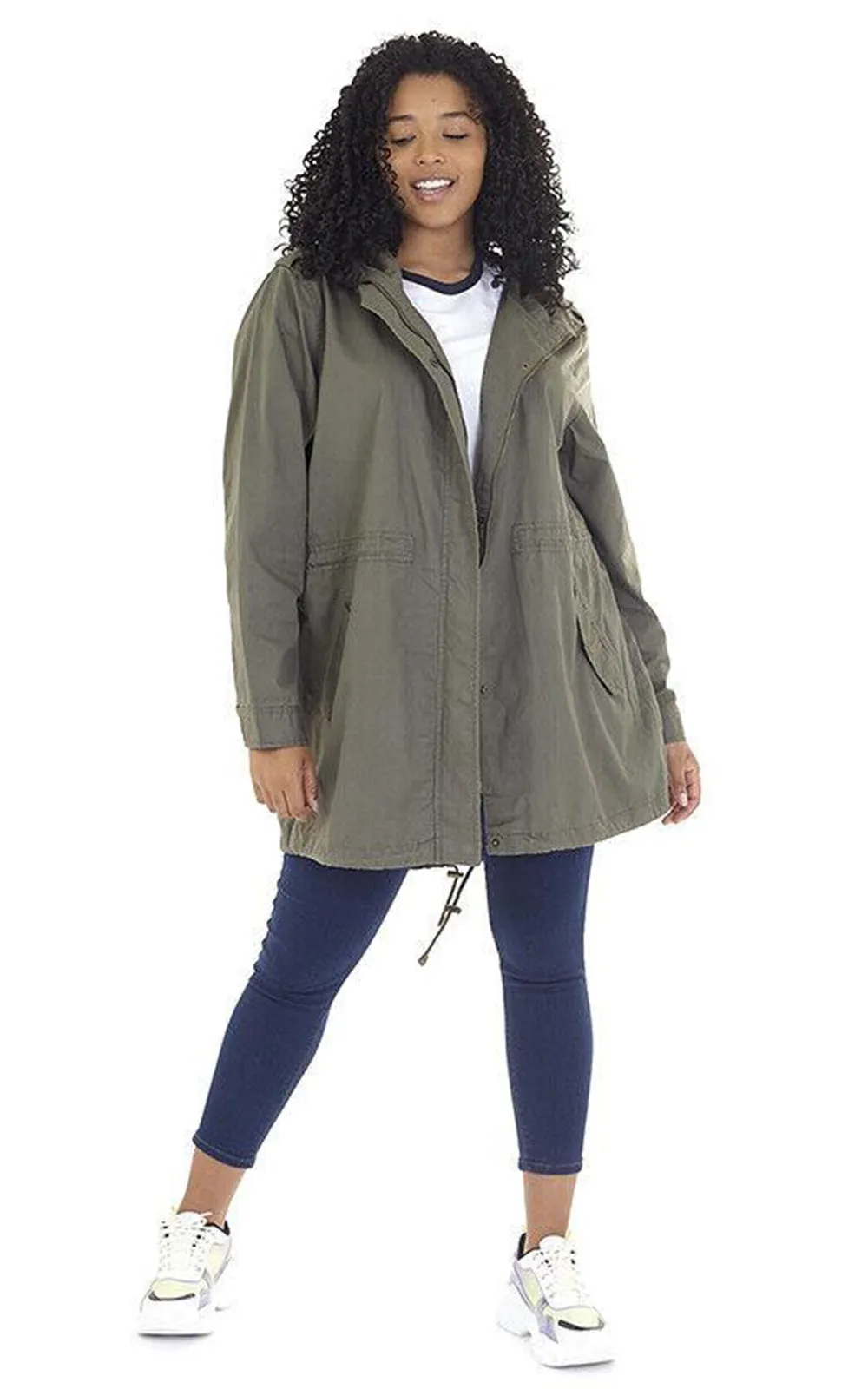 BRAVE SOUL Women Faux Fur Jacket