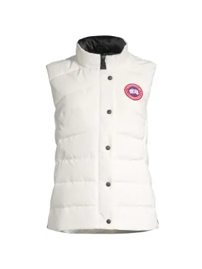 CANADA GOOSE FREESTYLE LOGO PATCH PADDED VEST