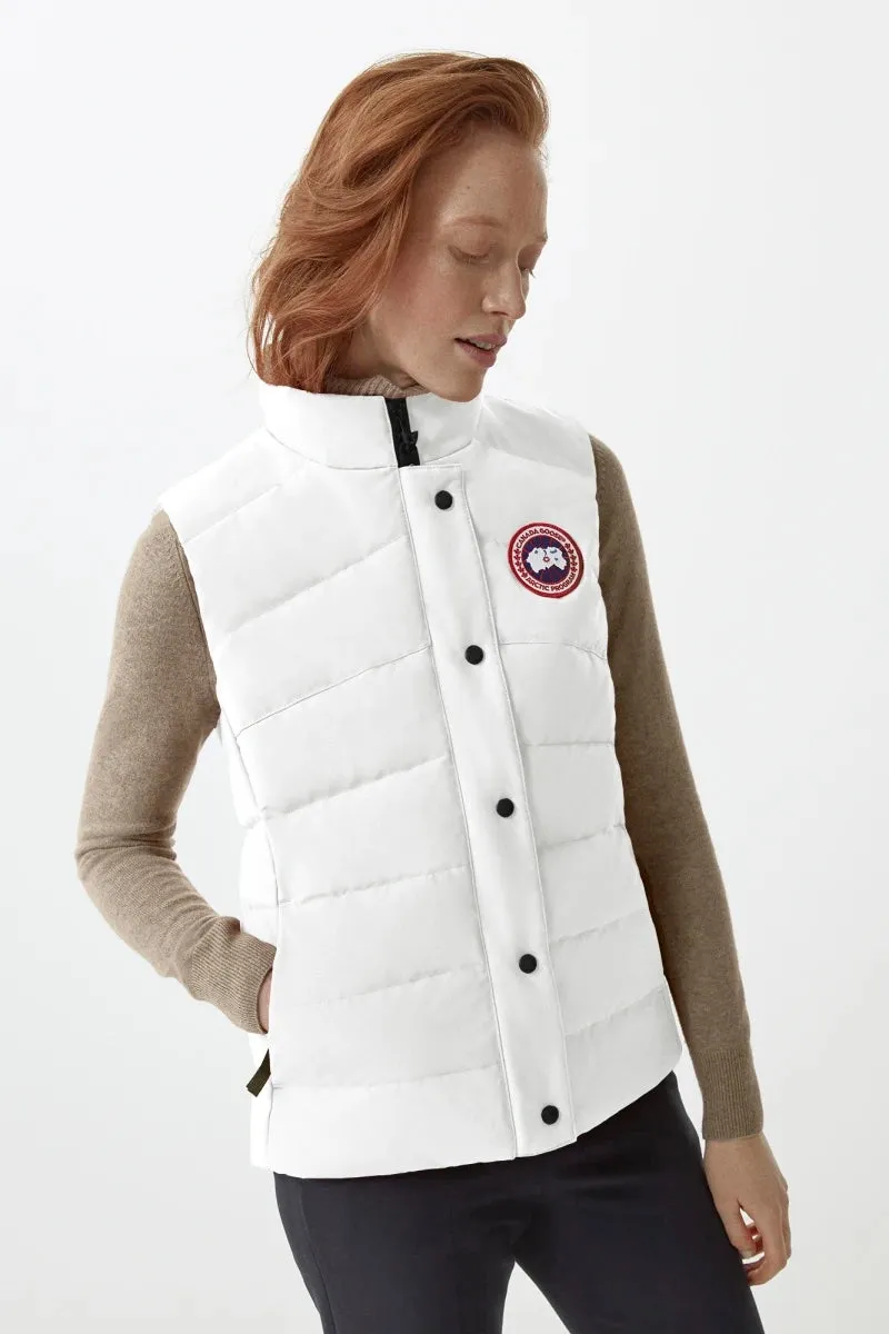 CANADA GOOSE FREESTYLE LOGO PATCH PADDED VEST