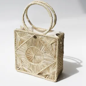 Desert Bag - Straw Bag - Hand Woven Iraca Palm Purse