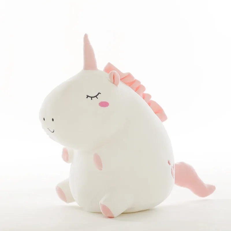 Kawaii Chubby Unicorn Plush