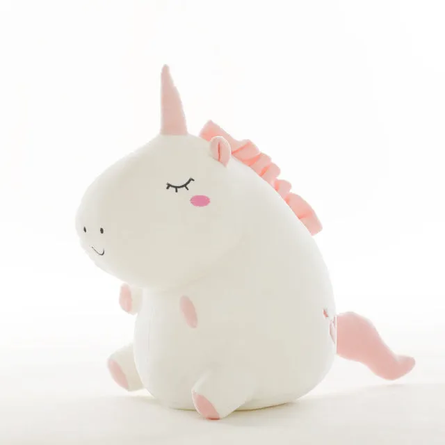 Kawaii Chubby Unicorn Plush