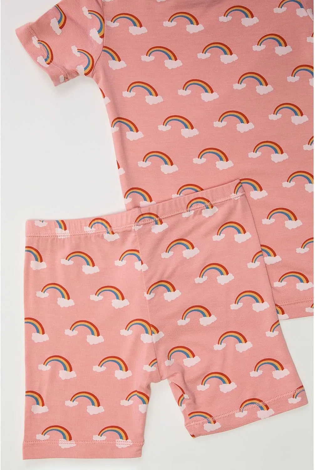 KicKee Pants Baby Girls' Print Sleeve Pajama Set with Shorts (Toddler/Little Big Kids)