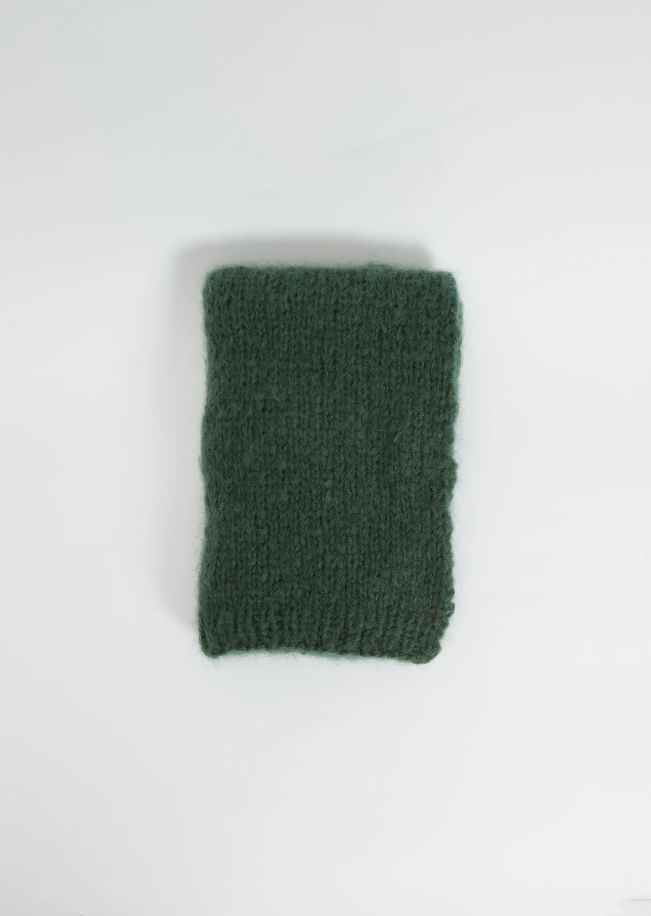 Mohair Scarf — Green