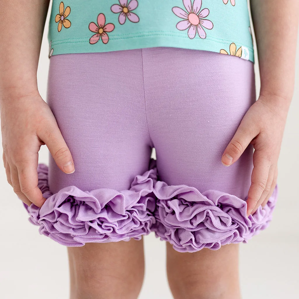 Raya Purple Cha-Cha Shorts