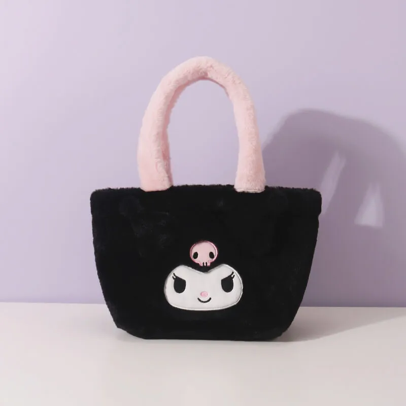 Sanrio 3D Face Plush Tote