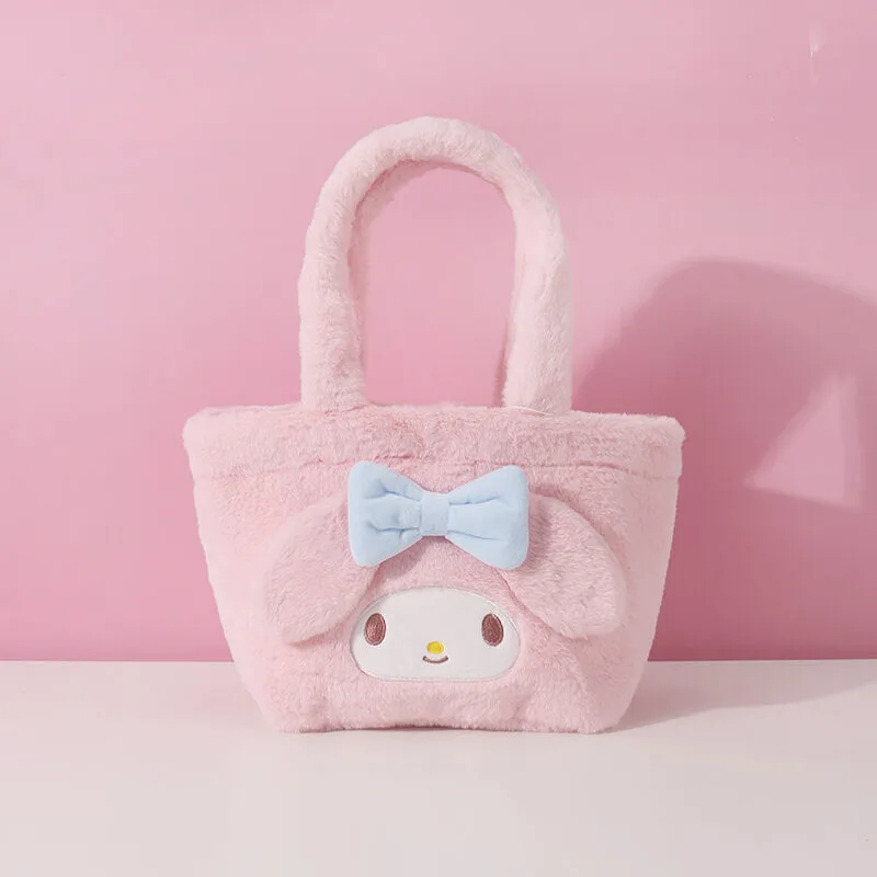 Sanrio 3D Face Plush Tote