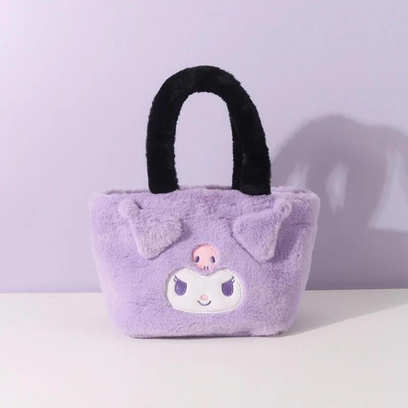 Sanrio 3D Face Plush Tote