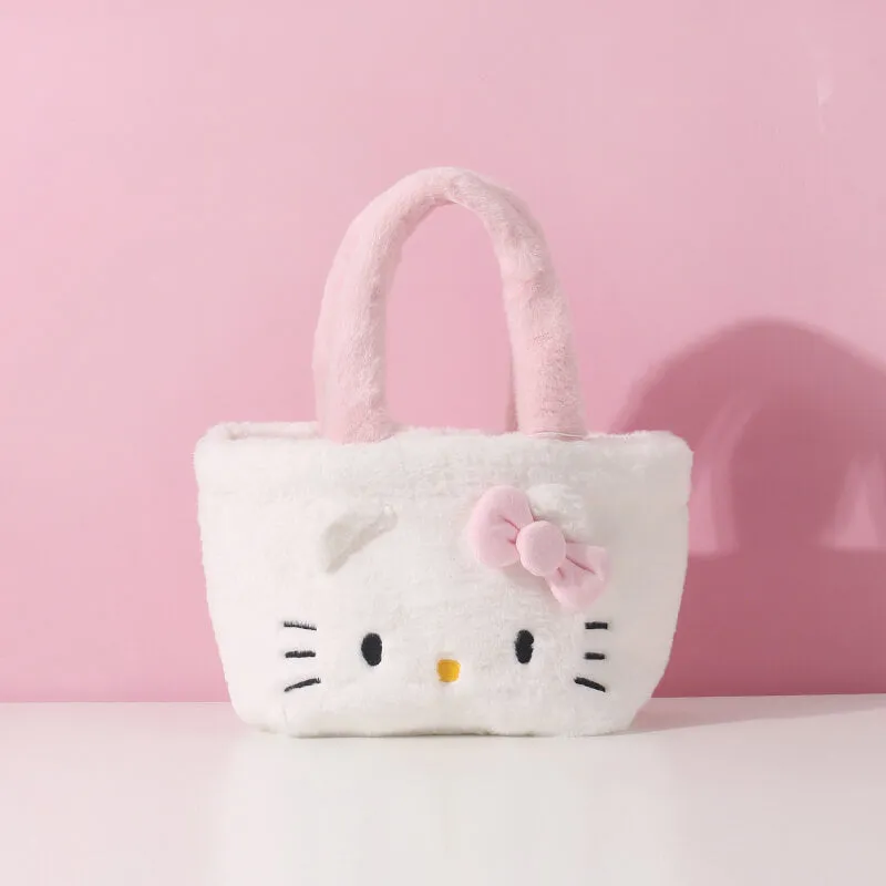 Sanrio 3D Face Plush Tote