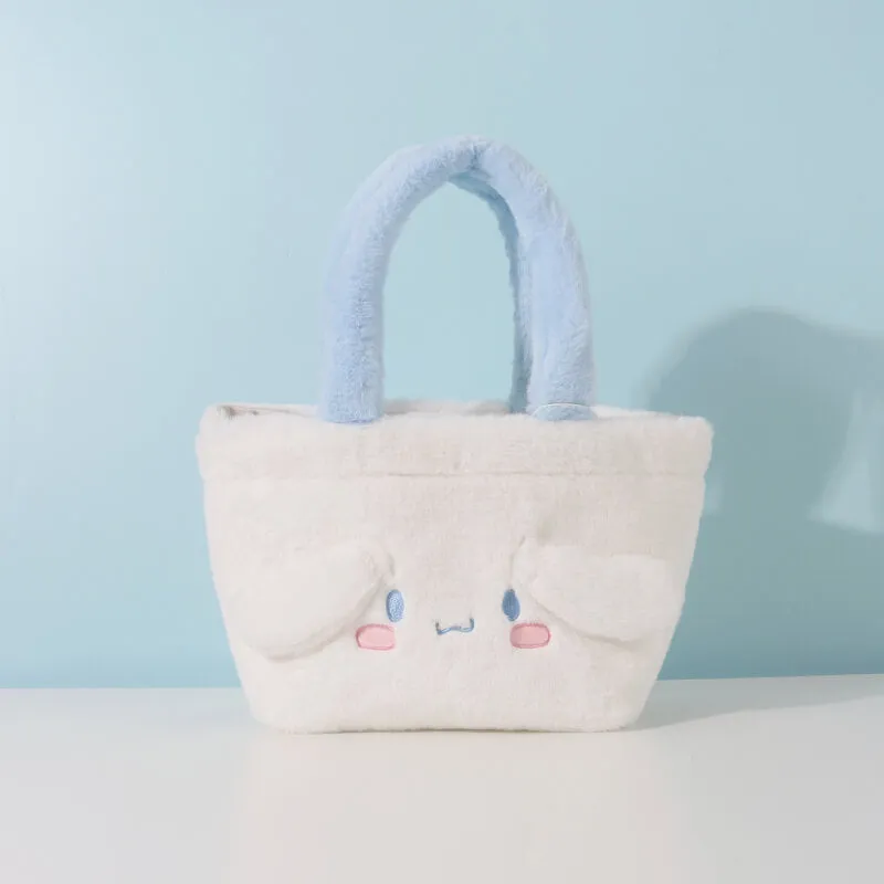 Sanrio 3D Face Plush Tote