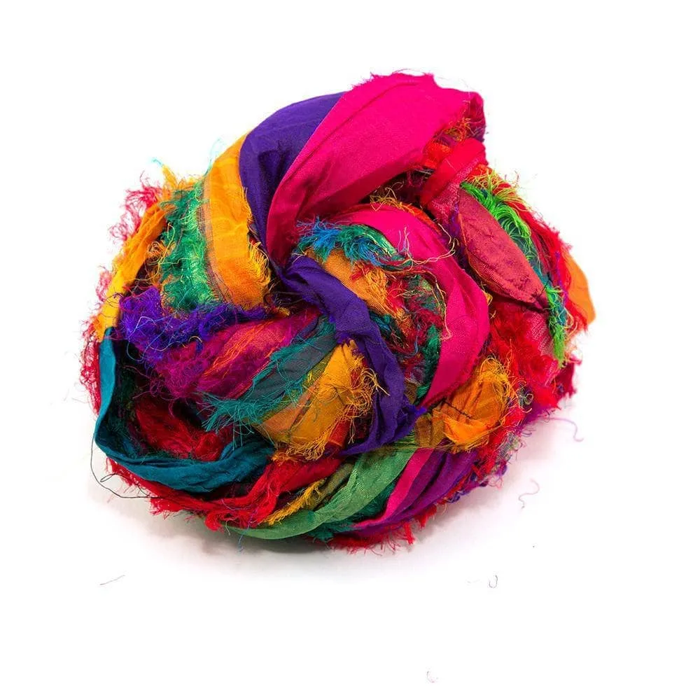 Sari Silk Ribbon Yarn