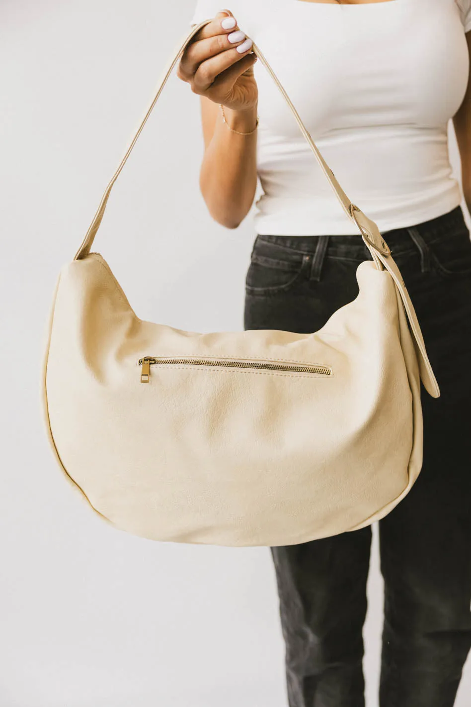 Toulouse Woven Tote in Ivory