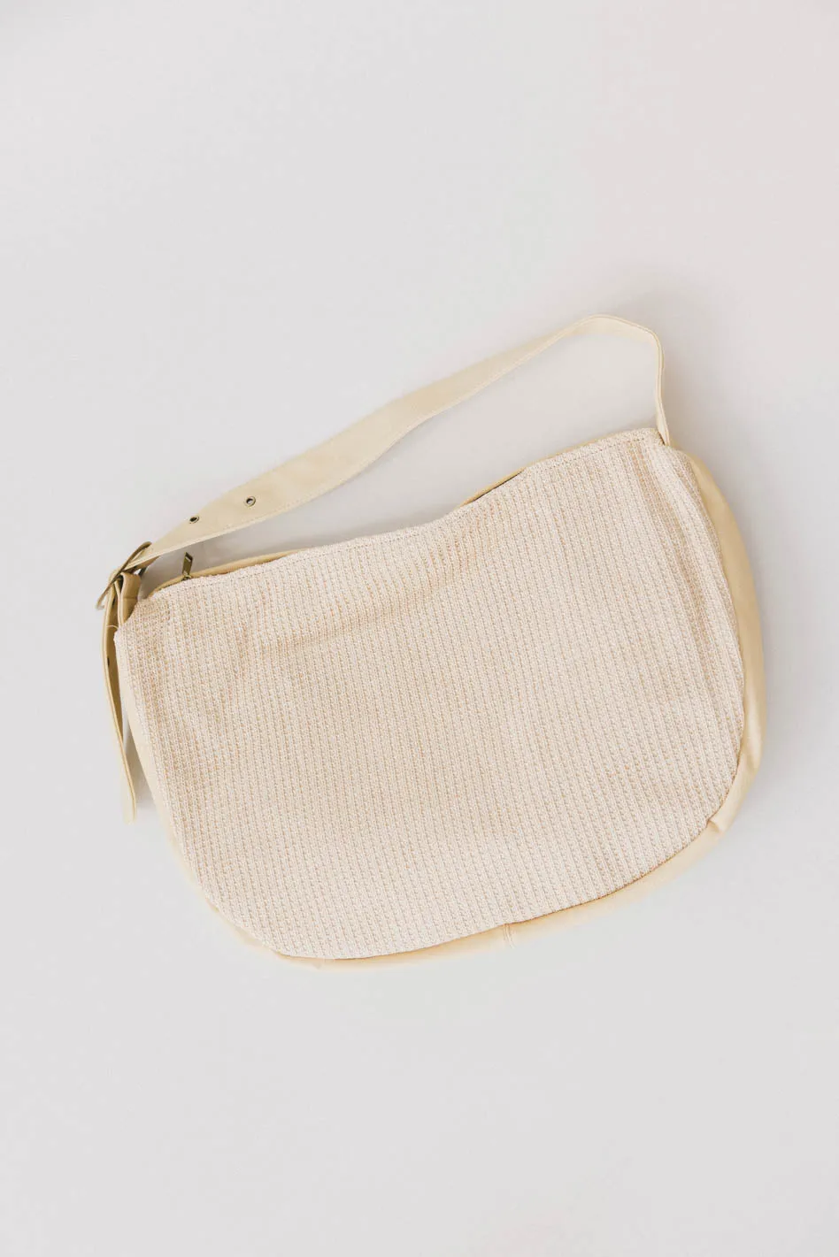 Toulouse Woven Tote in Ivory