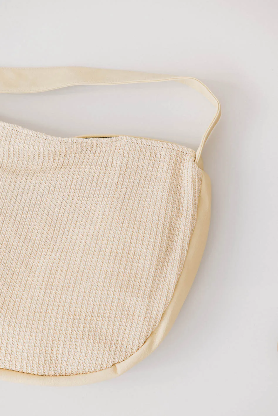 Toulouse Woven Tote in Ivory