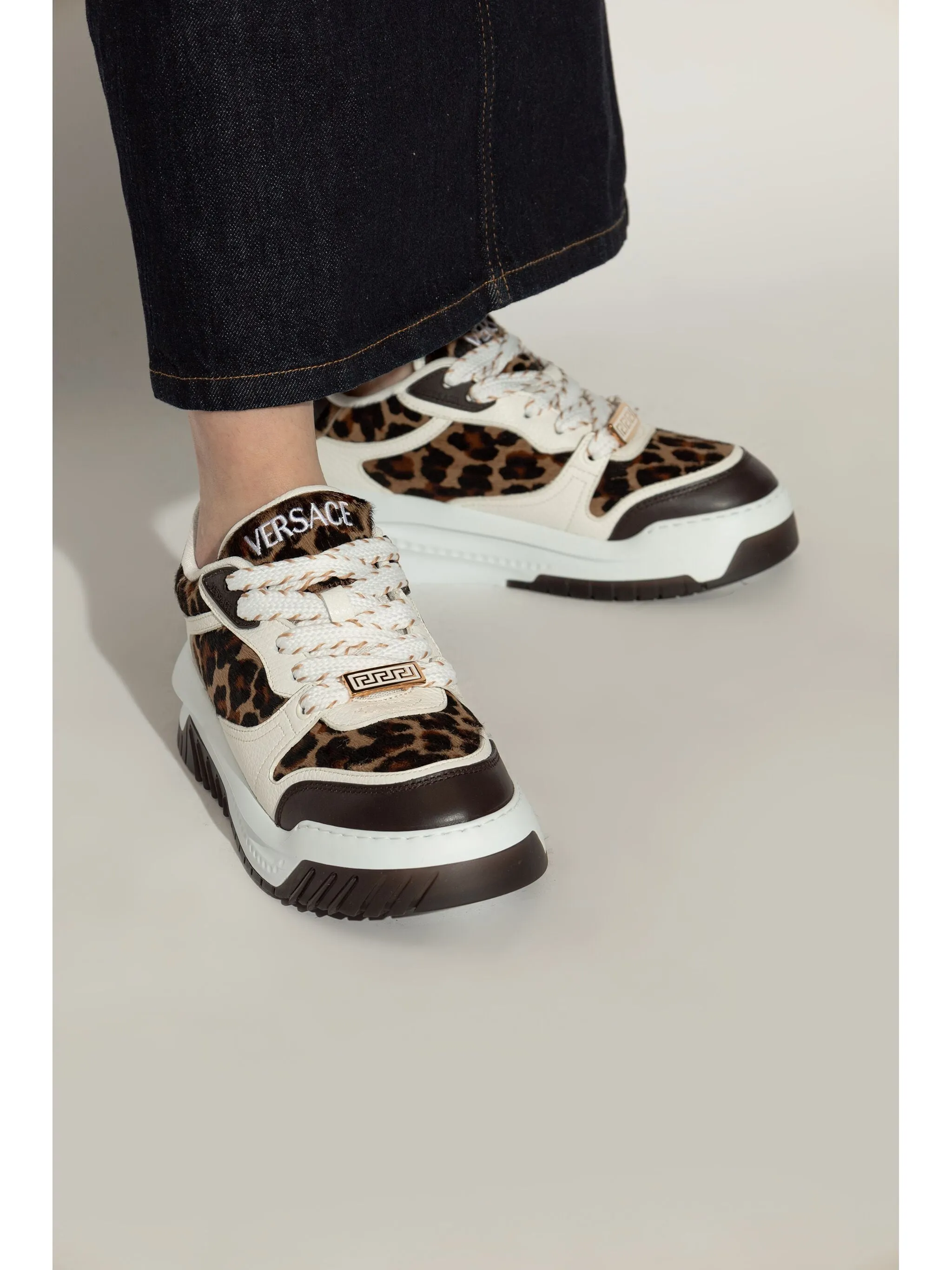 Versace Leopard Odissea Sneaker