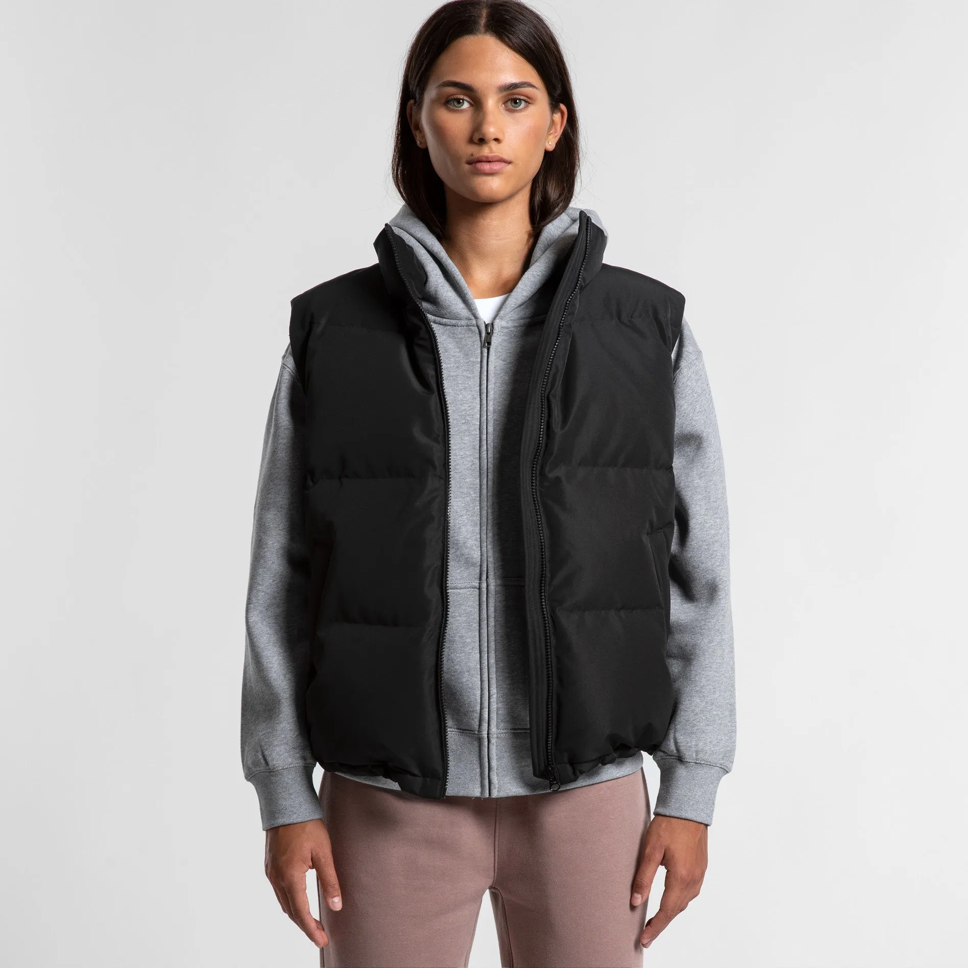 Womens Puffer Vest (AS-4592)