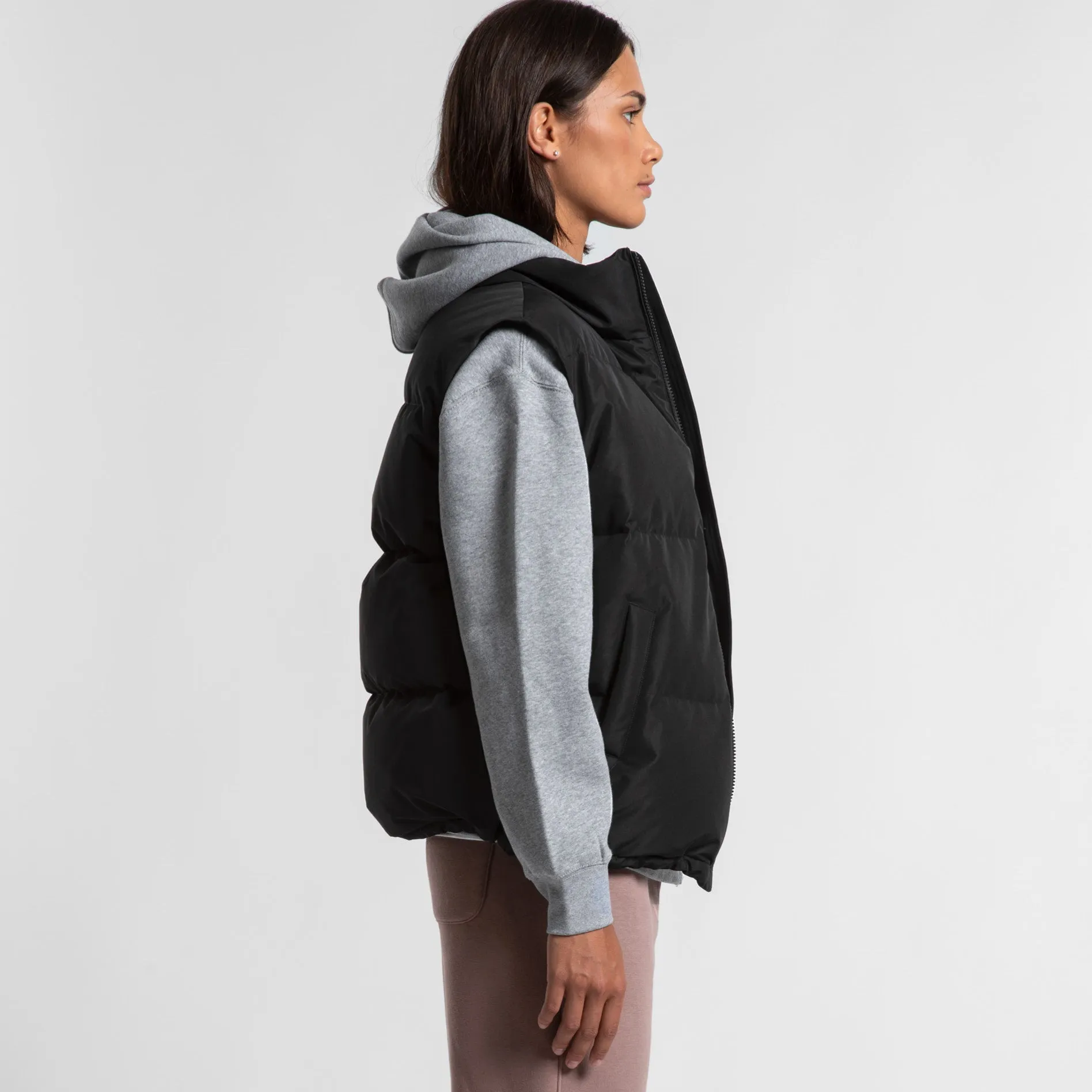 Womens Puffer Vest (AS-4592)
