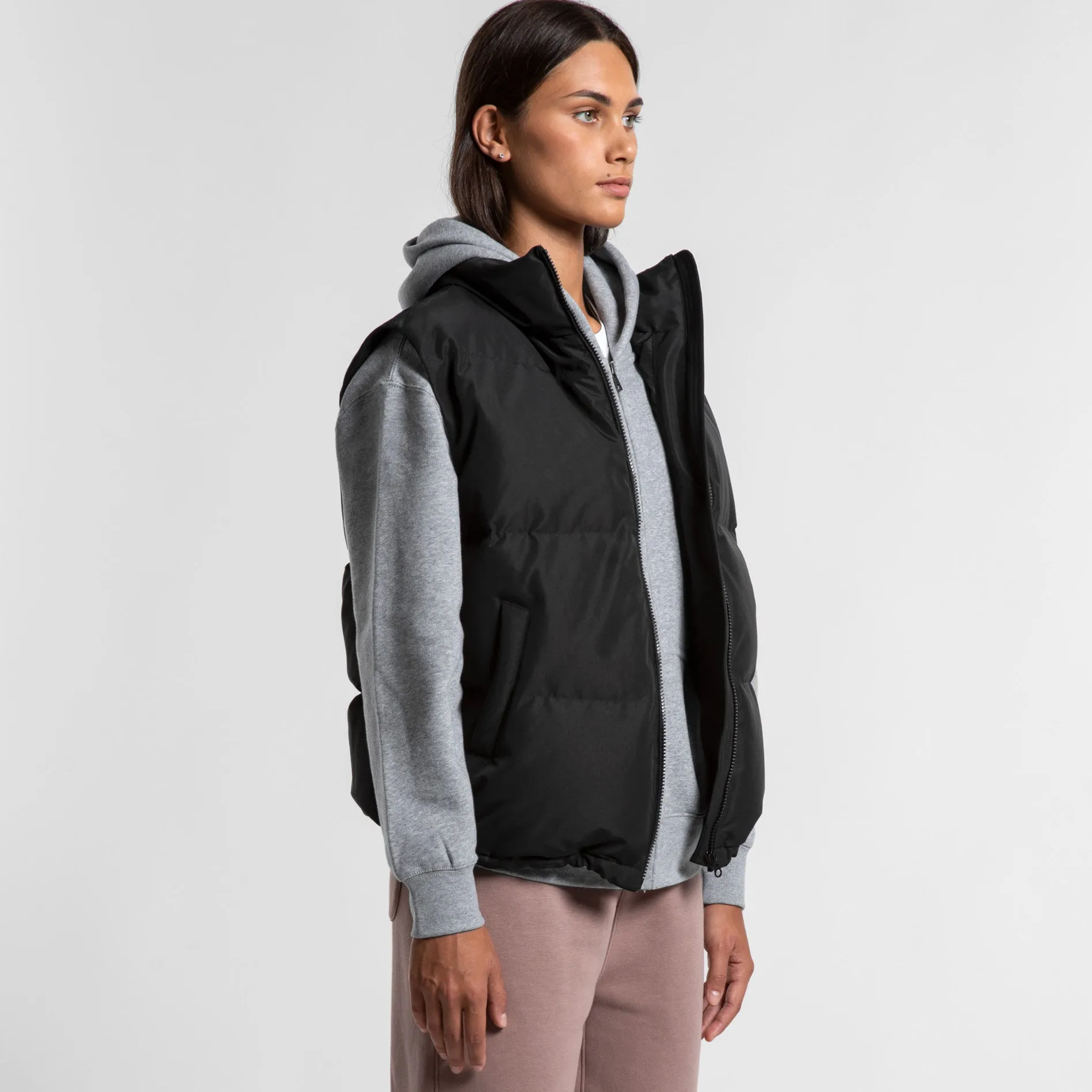 Womens Puffer Vest (AS-4592)